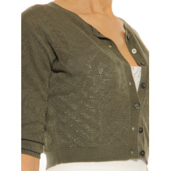 Cardigan Pinko olive
